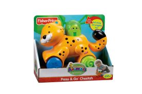 Fisher price jucarie bebe leopard press and go