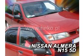 Paravanturi Heko Compatibile NISSAN Almera N15 1995-2000 Sedan/ Hatchback - fata si spate