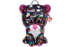 Rucsac de plus ty cu paiete leopardul dotty
