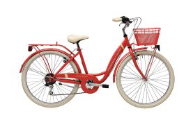 Bicicleta Adriatica Panda 26 Lady 6V Rosu Mat 42 cm