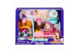 Enchantimals set dormitor cu accesorii