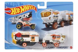 Set camion si masina sport hot wheels red planet transport_gRV02