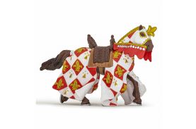 Papo figurina cal crin alb