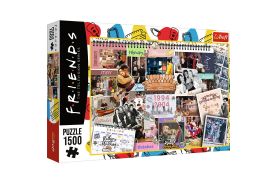 Puzzle trefl 1500 friends pagini din calendar