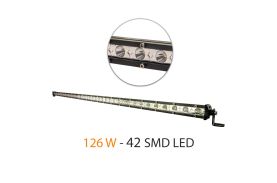 Bară Led Auto Off Road - 126W - 42 SMD LED Carguard