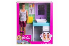 Set de joaca ken cu mobilier si accesorii baie