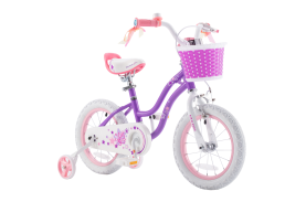 Bicicleta Royal Baby Star Girl Coaster Brake 18 Purple
