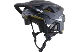 Casca Alpinestars Vector Tech A1 Negru Lucios/Gri Mat S (51-55 cm)