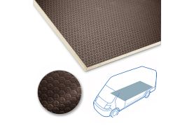 Podea Kore KoskiCrown maro inchis de 9mm pentru FIAT Talento 16 3498 Snoeks cabina dubla L2 model 2016 -, cu tractiune fata, usi culisante pe partea dreapta si haion