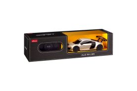 Masina cu telecomanda audi r8 argintiu cu scara 1 la 24