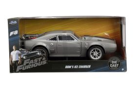 Masinuta fast and furious ff8 dom's ice charger scara 1:24