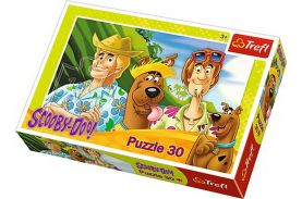 Puzzle trefl 30 scooby doo in vacanta