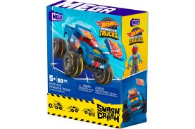 Hot wheels monster truck mega set constructie cu masina de teren race ace