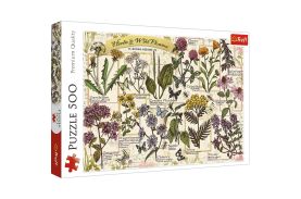 Puzzle trefl 500 plante si flori salbatice