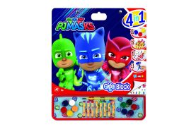 Eroi in pijamale set pentru desen giga block 4 in 1