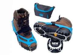 Crampoane antialunecare Veriga ICE TRACK NEW pentru incaltaminte  - marimea M (36 - 41)