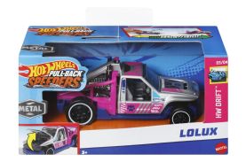 Hot wheels masinuta metalica cu sistem pull back lolux scara 1:43