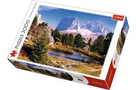 Puzzle trefl 3000 un lac in dolomites