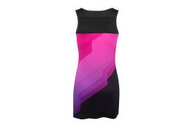 Rochie sport Force Abby roz/negru S