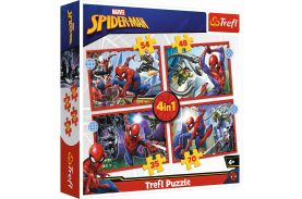 Puzzle trefl 4in1 spiderman - eroul spiderman