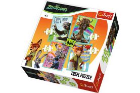 Puzzle trefl 4in1 portrete