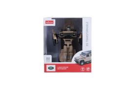 Masinuta metalica convertibila land rover defender bej cu scara 1 la 32