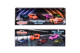 Majorette set 5 masinute metalice de curse scara 1:64