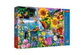 Puzzle trefl 1000 premium plus tea time calatorie cu caravana
