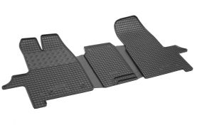 Covorase auto FORD Transit/ Tourneo Custom 2012 - prezent 3 locuri; Transit Custom 2018 - prezent (cu podea vinyl si cutie manuala) 2-3 locuri Rigum