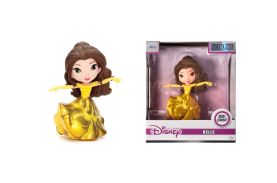 Jada figurina disney princess belle cu rochita aurie 10cm