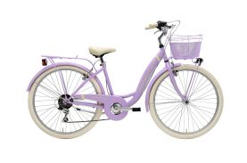 Bicicleta Adriatica Panda 26 Lady 6V Lila 42 cm