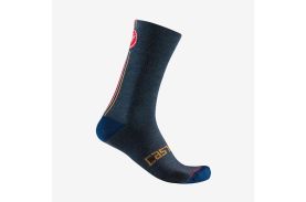Sosete Castelli Racing Stripe 18 Bleumarin XXL 44-47