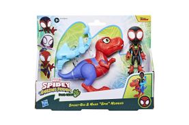 Spidey si prietenii marvel dino webs spidey rex si miles spin morales