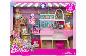Barbie set de joaca magazin accesorii animalute