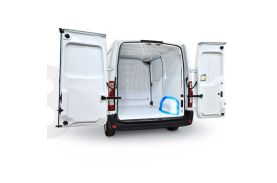 Acoperitoare arcuri roti din ABS pentru FORD TRANSIT RWD/AWD 2014- ,  Ampatament: 3300(L2),  dimensiuni compartiment incarcare: 3044x2025(H3), Cu usa glisanta pe ambele parti