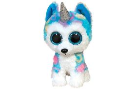 Plus ty 24cm boos husky unicorn