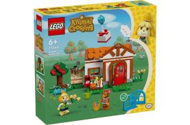 Lego animal crossing isabelle vine in vizita 77049