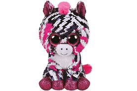 Plus ty 15cm boos zebra zoey cu paiete