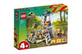 Lego jurassic world evadarea unui velociraptor 76957
