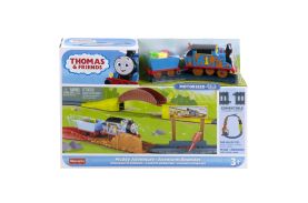 Thomas set de joaca cu locomotiva muddy motorizata si accesorii