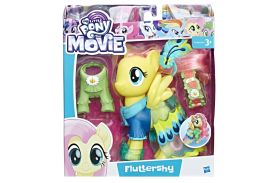 Mlp ponei fluttershy cu aripioare si hainute