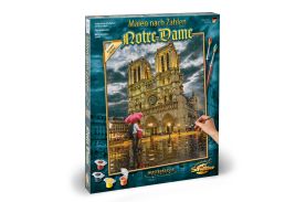 Kit pictura pe numere schipper catedrala notre dames