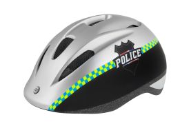 Casca Force Fun Police copii negru/argintiu M