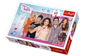 Puzzle trefl 60 violeta
