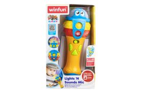 Winfun microfon cu sunete si lumini
