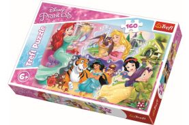 Puzzle trefl 160 printese cu prieteni