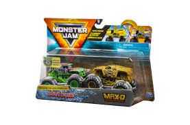 Monster jam set 2 machete max d si grave digger color change