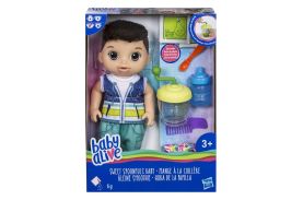 Bebe lingurita baietel brunet