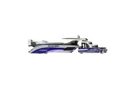 Set camion si masina sport hot wheels sea nic route