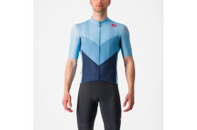 Tricou cu maneca scurta Castelli Endurance PRO 2 Bleu/Albastru/Bleumarin XXL